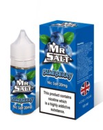 Mr Salt Blueberry Salt Nicotine E Liquid Bottle