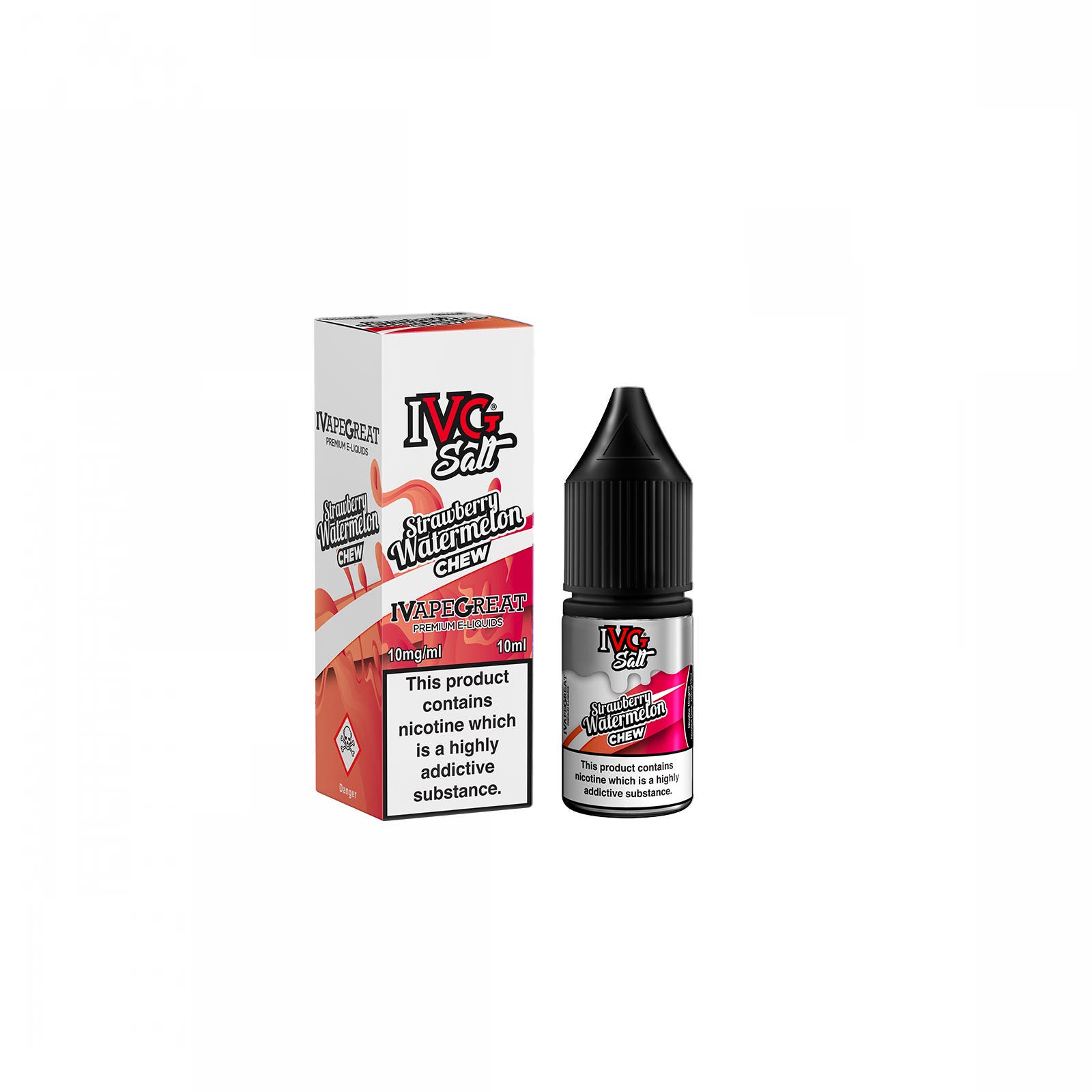 IVG Salt Nicotine Strawberry Watermelon 10mg / 20mg - 50% VG Salts