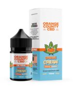 Orange County Orange Cream 2500mg CBD E Liquid Juice 50ml Bottle