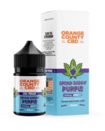 Orange County Grand Daddy Purple 1500mg CBD E Liquid Juice 50ml Bottle