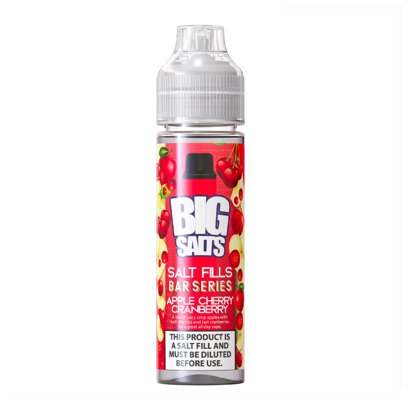 Big Salts Apple Cherry Cranberry 60ml Short Fill Salts Bottles