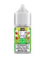 Big Salts Sour Apple 20ml Short Fill Salts Bottles