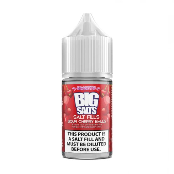 Big Salts Sour Cherry Balls 20ml Short Fill Salts Bottles