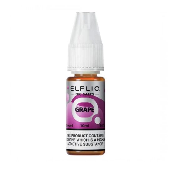 Elfliq Grape 10ml Salt E Liquid