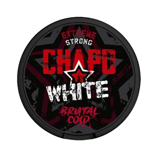 Extreme Strong Chapo White Brutal Cold Nicotine Pouches