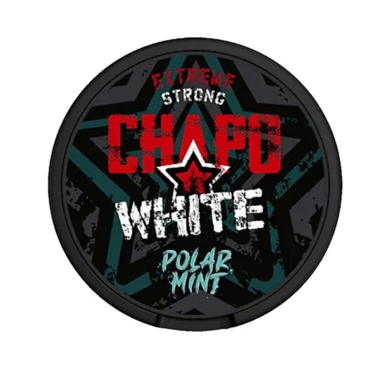 Extreme Strong Chapo White Polar Mint Nicotine Pouches